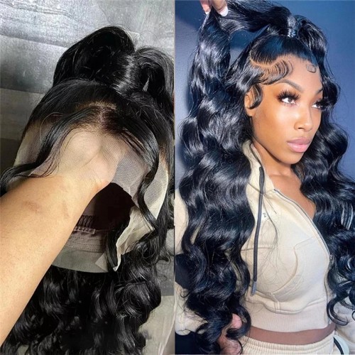 Body Wave Transparent 360 Lace Front Wig Human Hair Wigs | Human Hair Wig | Lace Front